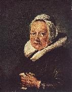 DOU, Gerrit Portrait of an Old Woman df oil painting on canvas